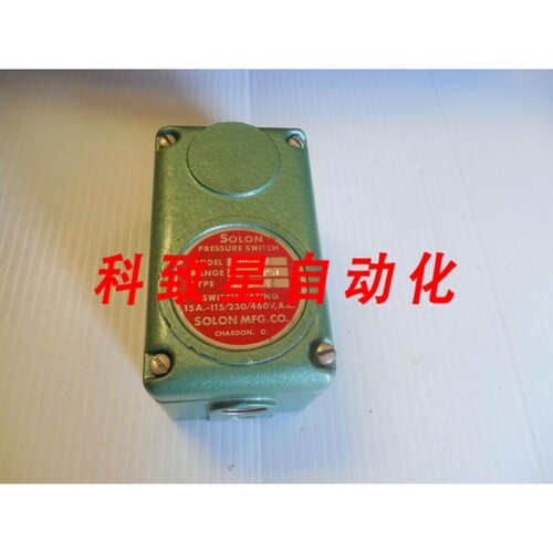 工业配件SOLON压力开关 5PS2AW 00 PSI NEMA 4 15A 15 A AMP 23