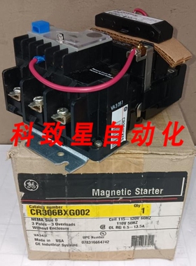 工业配件GE CR306BXG002 0号电机600VAC120V CR324CXFS
