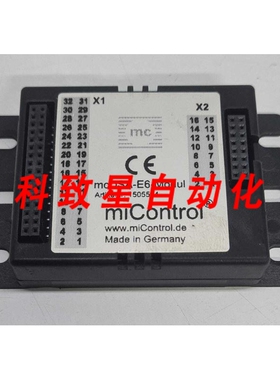工业配件MICONTROL MC 驱动程序 MCDSA-E6-MODUL 1505504 控制器
