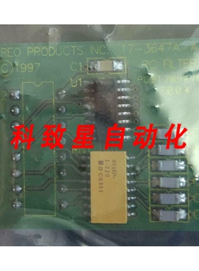 工业配件CREO RC滤波器17647A-A 预压