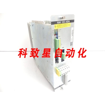 工业配件NM100ABN伺服驱动器货号693485 序列号:089402100