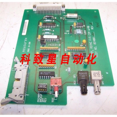 工业配件MEASUREX 05400100 TERM ASYNC F/O COM W/AB REV B