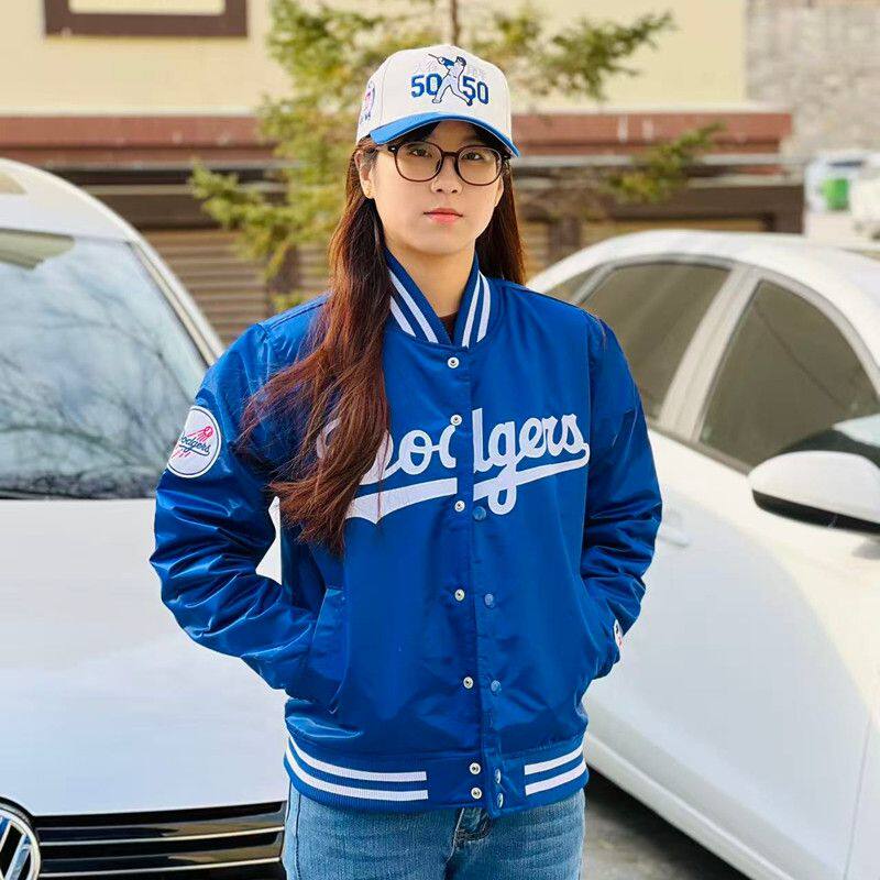 美职棒道奇大谷翔平棒球夹克棉服外套春秋初冬男女休闲运动潮流,运动服/休闲服装,棒球服,淘宝优惠券,粉丝福利购,淘宝优惠卷