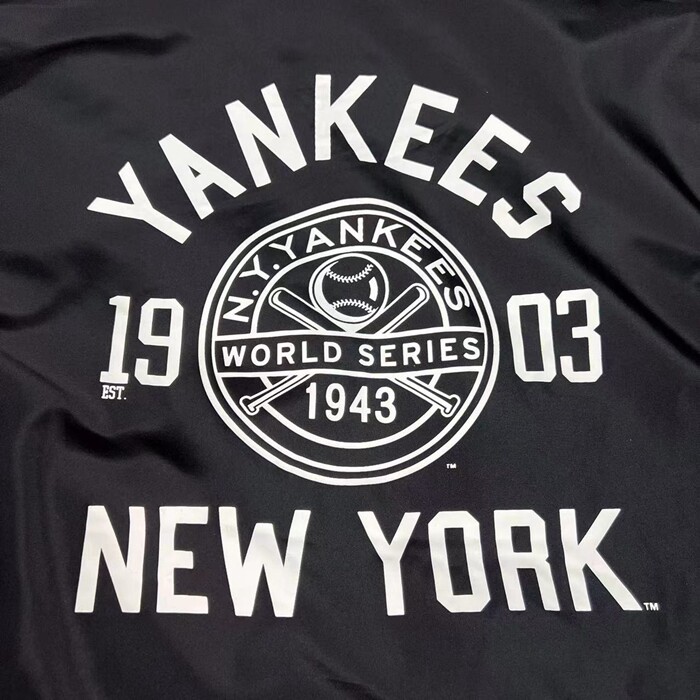 양키스 후드 야구 재킷 가벼운 면 재킷 봄 가을 겨울 캐주얼 스포츠의 새로운 일본 버전