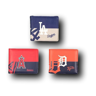 美职棒 道奇/天使/底特律老虎 钱包 礼物 收藏 礼品 卡包钱包短款