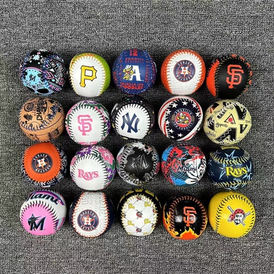 棒球美职棒花色纪念图案球