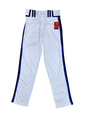 出口美国 美规 成人/青少年优质棒垒球裤 训练裤彩条彩边白色灰色