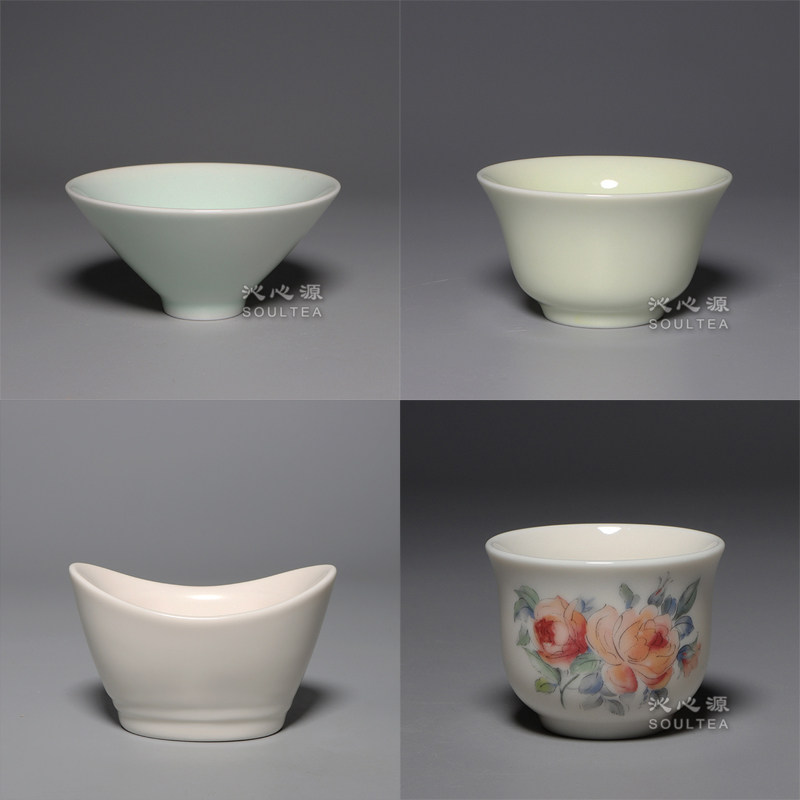 台湾原产三希堂素雅茶杯