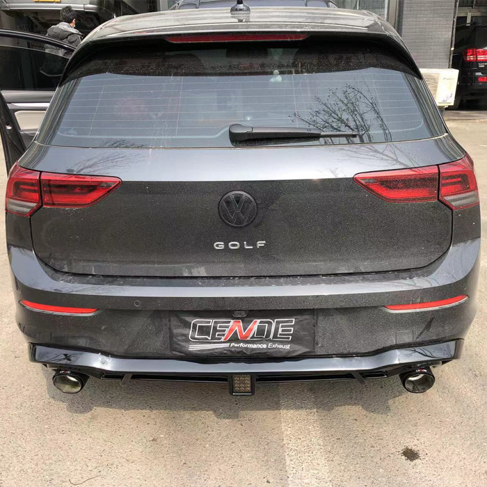 国六高尔夫8森德cende全段头段中尾段阀门排气 高8 pro领航灯尾唇