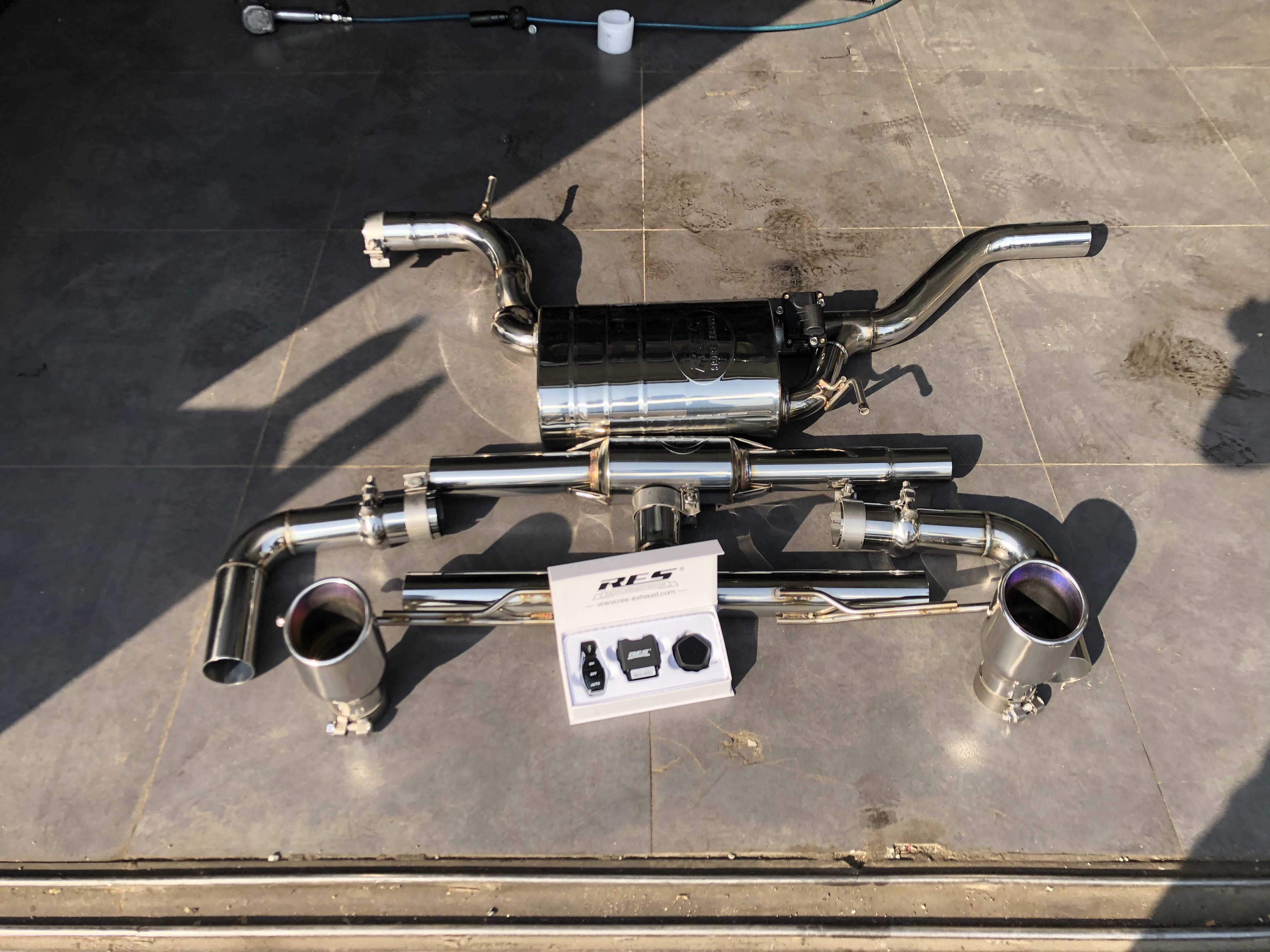 高尔夫5/6/7/7.5GTI改装排气管