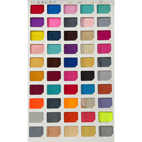 莱卡布有光布料现货多种颜色柔软舒高弹力布料四面弹布料泳衣面料