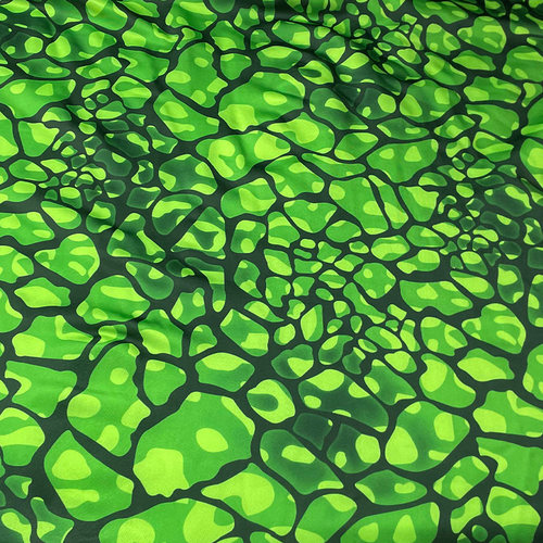 内衣高弹力莱卡布数码印花