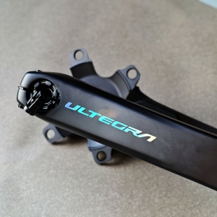 适用于SHIMANO禧玛诺 ULTEGRA UTR8100牙盘曲柄标LOGO改色贴纸