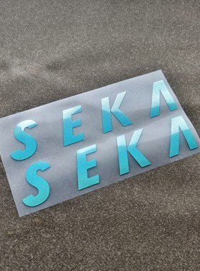 SEKA EXCEED碳纤维公路车架原版改色防水贴纸