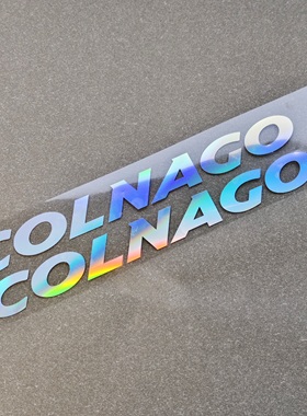 适用于COLNAGO梅花V34RS公路自行车下管标改色美化贴纸