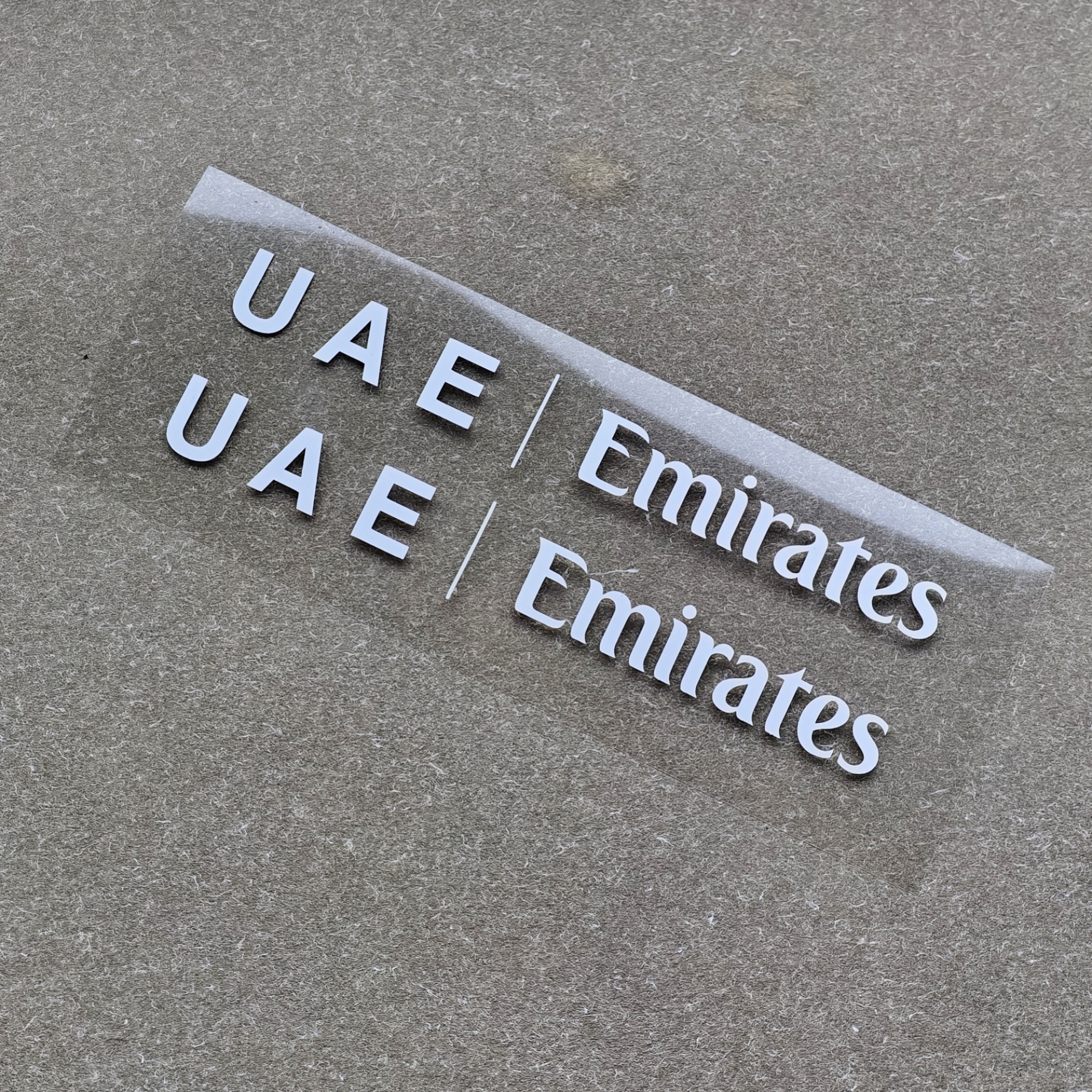 梅花UAEemirates防水贴纸