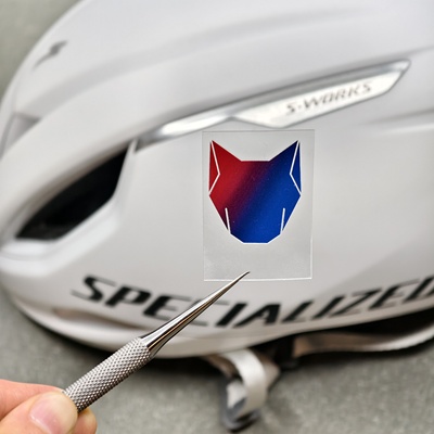 闪电快步公路车装饰贴纸防水美化