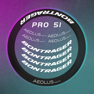 适用于TREK崔克BONTRAGER AEOLUS RSL PRO公路车轮组改色贴