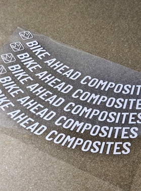 适用于bike ahead composites公路车碳纤维轮组改色贴纸定制