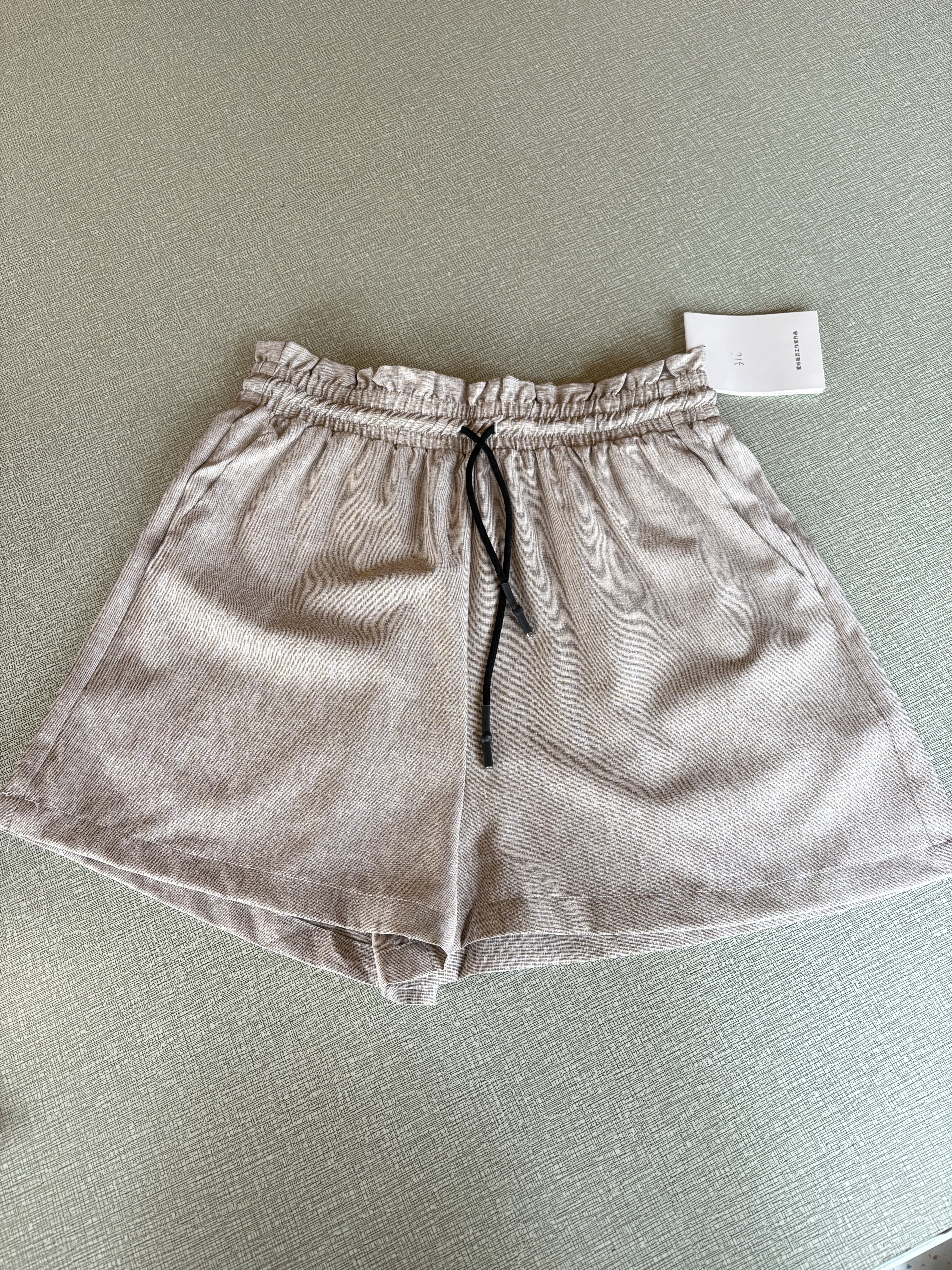 尾货清仓两件包邮女士休闲短裤松紧腰抽绳短裤夏天,女装/女士精品,短裤,淘宝优惠券,粉丝福利购,淘宝优惠卷