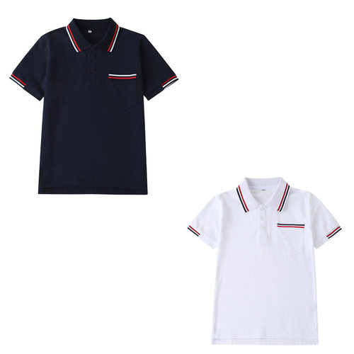 学院校服短袖T恤夏季透气吸汗