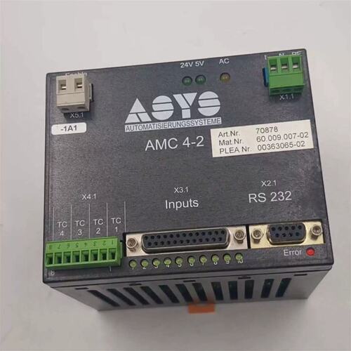 议价ASYS控制器AMC 4-2，型号70878，支持DC24V维修