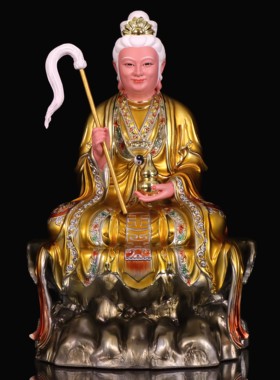 树脂祝福中式家用桌面骊山摆件