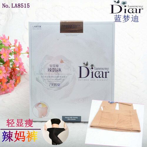 Diear兰梦迪8515春秋款加厚不加绒180D加大l辣妈袜打底连裤袜