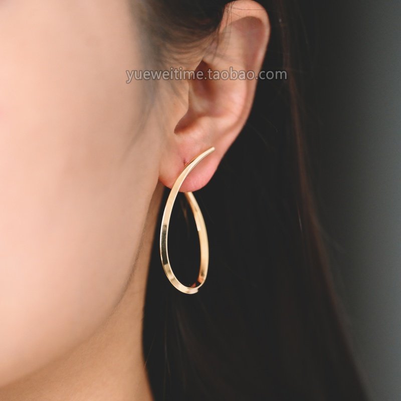 金色U形尖角耳钉 铜镀真金 手工diy饰品配件 半成品材料,饰品/流行首饰/时尚饰品新,其他DIY饰品配件,淘宝优惠券,粉丝福利购,淘宝优惠卷