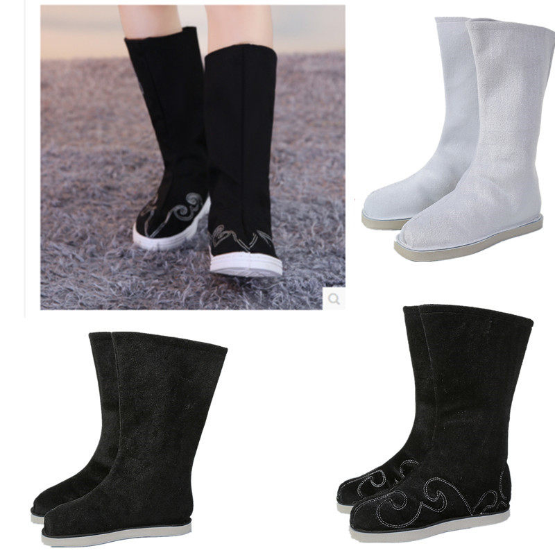 古装鞋子靴子男女儿童成人汉服鞋古风鞋汉鞋戏曲动漫演出舞蹈鞋子