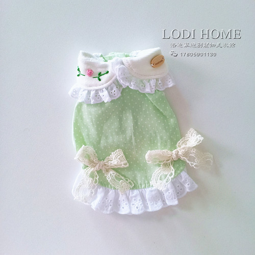 LODI宠物服装春装小衣服背心