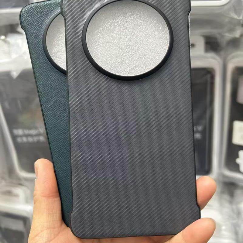 适用于华为Mate40 Pro手机壳Mate 60Pro保护套mate50个性无边框后壳mate60pro+凯夫拉同款mate70碳纤维手机套