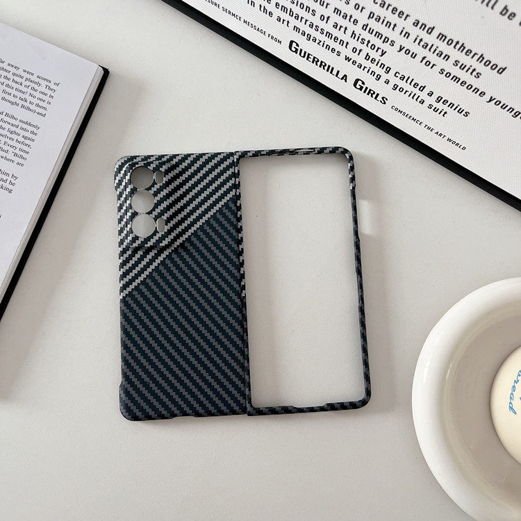 适用荣耀magicv2至臻版手机壳凯夫拉同款magicvS2保护壳魔术VS拼色Magic VS3碳纤维纹V2RSR防摔保护套v3外壳