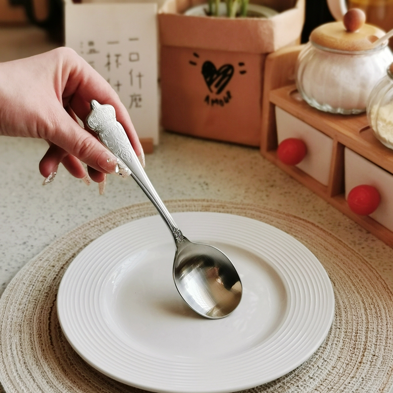 304不锈钢餐勺厚重高颜值
