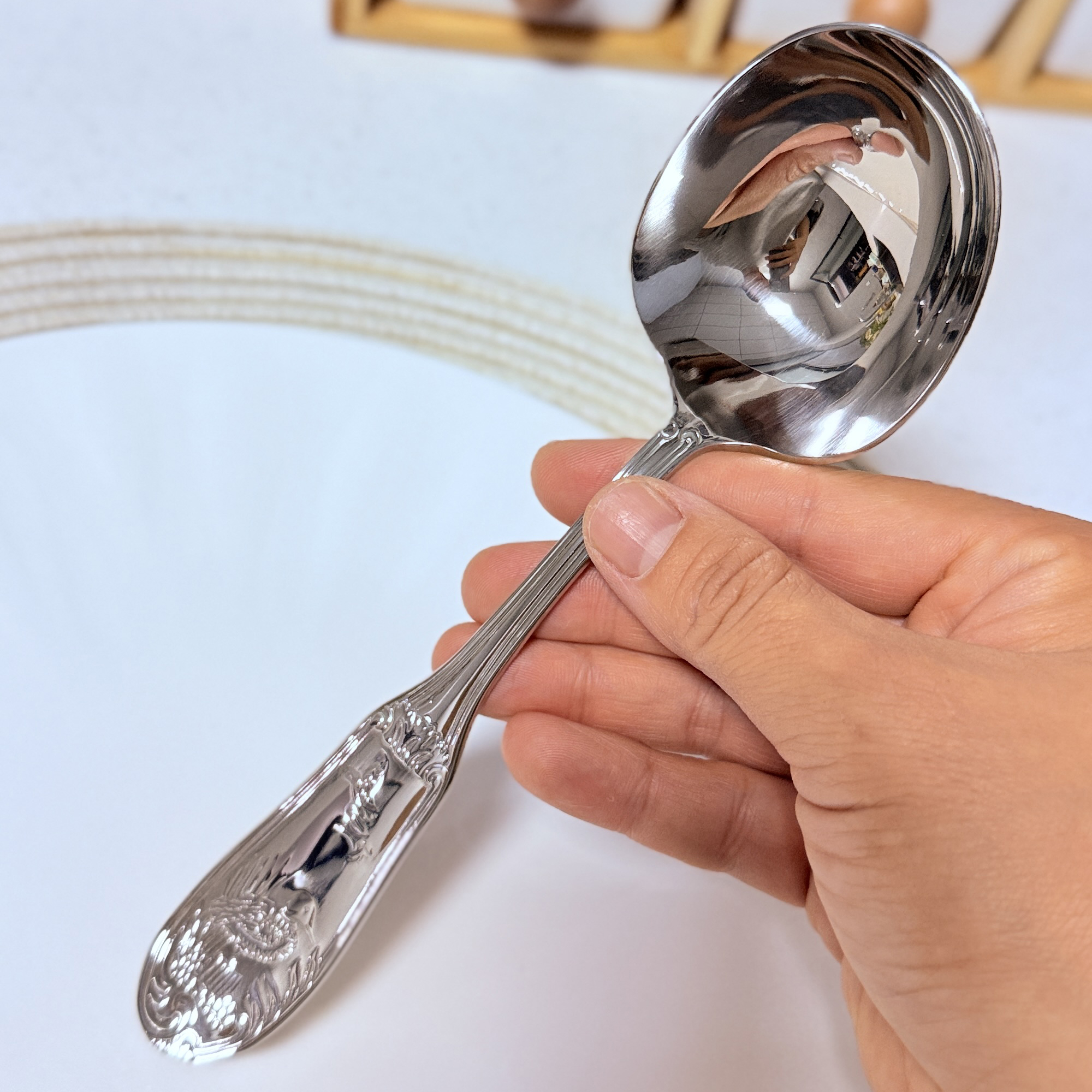 花鸟出口18-10浮雕不锈钢