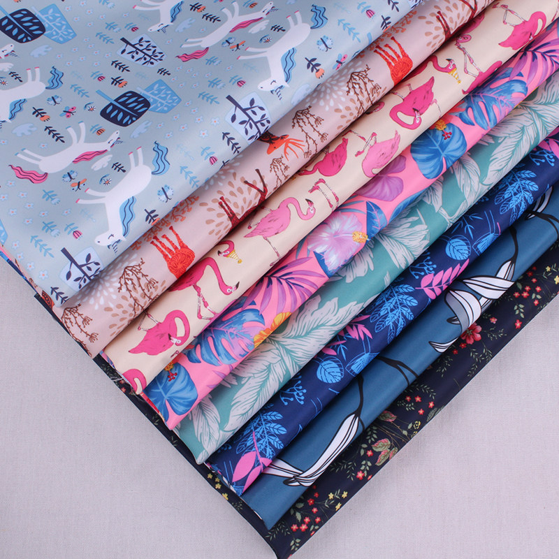 1/4码)春子家手工diy防水面料复合材质做化装包书包适用轻便柔软