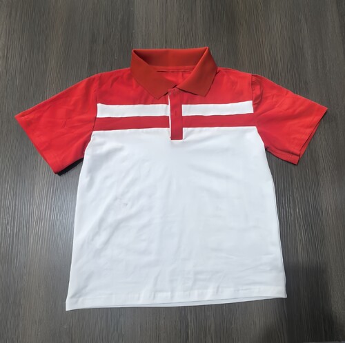 纯棉校服短袖POLO衫中小学校服
