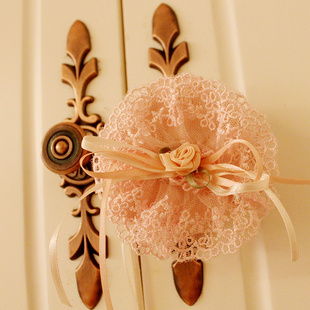 衣柜门拉手套欧式蕾丝圆形柜子门把手防撞保护套抽屉把手套橱柜