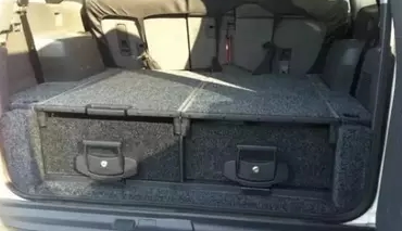 三洪星FJ酷路泽普拉多LC150LC200LC100LC76ARB整理箱储物箱收纳箱