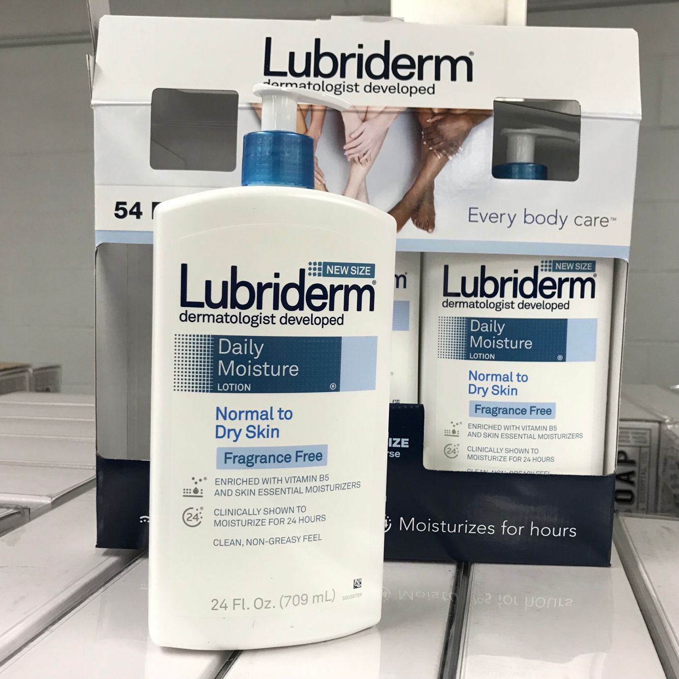 lubriderm保湿身体乳润肤乳