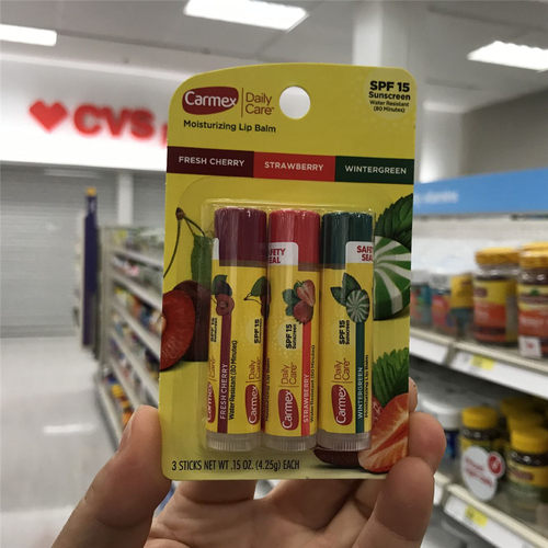 美国Carmex小蜜缇润唇膏