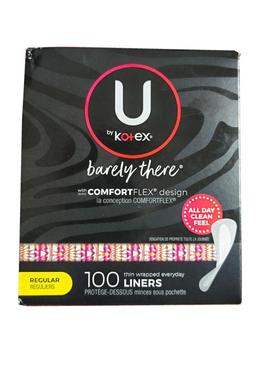 现货美国进口Kotex U 高洁丝超薄透气隐形防漏护垫 100/150片盒装