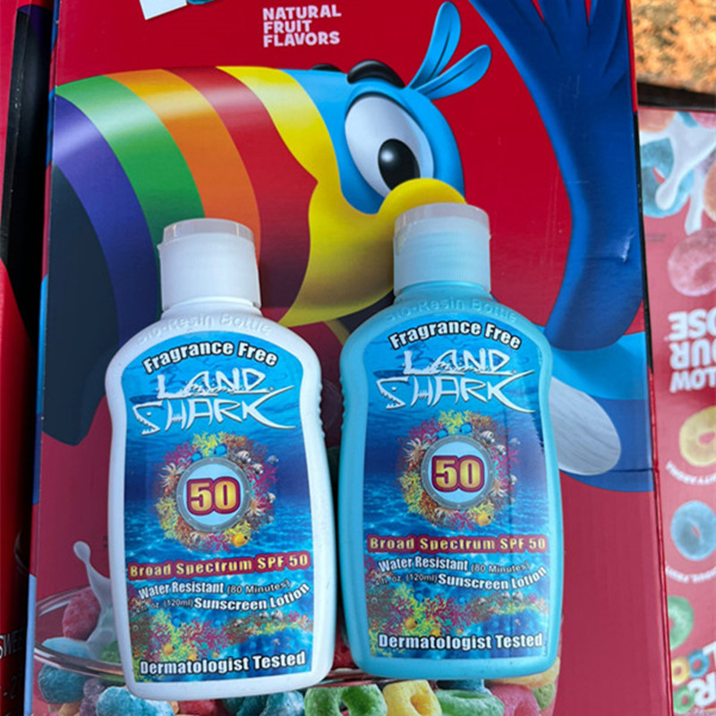 美国发 Land Shark潜水专用防晒霜SPF50保育珊瑚不含氧苯酮120ml 美容护肤/美体/精油 防晒霜 原图主图