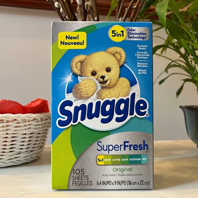 除静电持久留香衣服护理snuggle