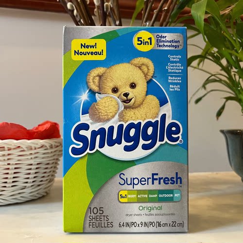 除静电持久留香衣服护理snuggle