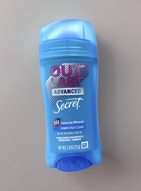 特价速发 美国Secret秘密止汗膏 腋下去体味73g清香膏体香体膏