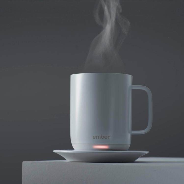 美国ember 智能手机app控制温控调节温度加热陶瓷咖啡杯马克杯子.