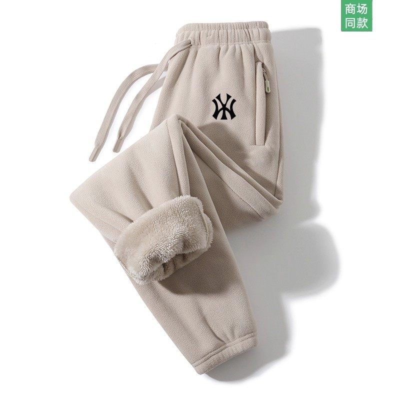 奥莱折扣冬季羊羔绒抓绒裤男女加绒加厚摇粒绒长裤百搭运动卫裤子,男装,棉裤,淘宝优惠券,粉丝福利购,淘宝优惠卷