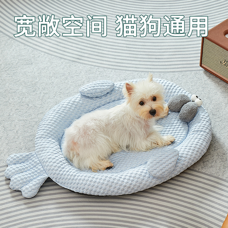 狗窝夏季凉窝宠物窝春夏透气豆豆