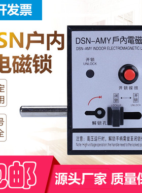 户内高压电磁锁DSN-BMZ BMY/AMZ I/Y DMY反向手柄式高压柜锁